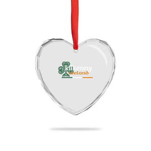 Kilkenny Ireland Heart Crystal Glass Ornament Irish City Souvenir St Patricks Day Celtic Shamrock TS11 Print Your Wear