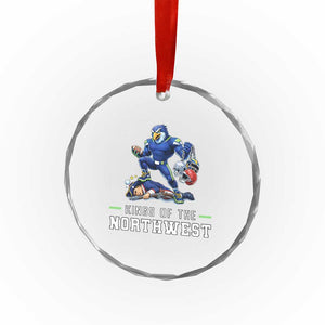 Kings Of The Northwest Crystal Glass Ornament Funny Seattle Dominates New England TS12 Print Your Wear