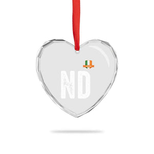 LA Ireland Matching Group Heart Crystal Glass Ornament Irish Pride St Patricks Day Family or Friends TS02 Print Your Wear