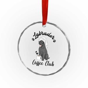 Labrador Coffee Club Crystal Glass Ornament Funny Dog Lover Gift TS12 Print Your Wear