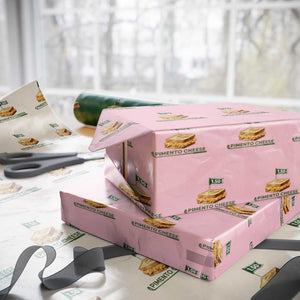 Legendary Pimento Cheese Sandwich Golf Snack Wrapping Paper Roll Funny Georgia Southern Golfing Traditions Fan Humor TS02 Light Pink Print Your Wear