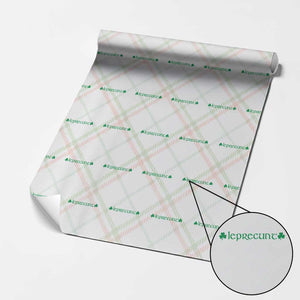 Leprecunt Celtic Style Shamrock Graphic Wrapping Paper Roll Edgy Irish Adult Humor for St Patricks Day TS02 Christmas Plaid Print Your Wear