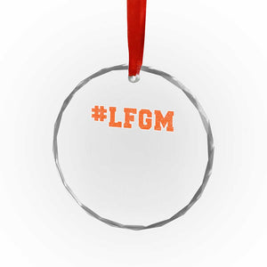 LFGM Crystal Glass Ornament Vintage Retro Throwback Design TS10 Print Your Wear