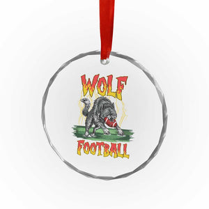 Lightning Wolf Lover Crystal Glass Ornament Sport Lover Gift TS12 Print Your Wear