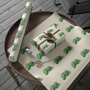 Liver Cancer Support Gift Wrapping Paper Roll October Tackle Cancer Football