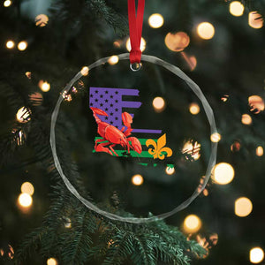 Louisiana Crystal Glass Ornament Louisiana New Orleans Party Custume Beads TS10 Print Your Wear