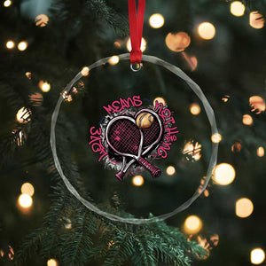 Love Means Nothing Crystal Glass Ornament Tennis Lovers TS12 Print Your Wear
