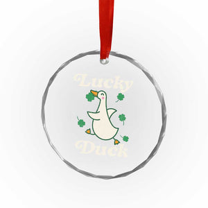 Lucky Duck Crystal Glass Ornament St Patricks Day Shamrock Irish TS10 Print Your Wear