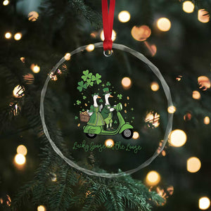 Lucky Goose On The Loose Crystal Glass Ornament St Patricks Day Irish Pride TS12 Print Your Wear