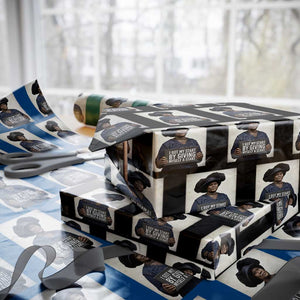 Madam CJ Walker Quote Wrapping Paper Roll I Got My Start By Giving Myself A Start TS12 Black Print Your Wear