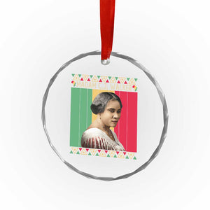 Madam CJ Walker Retro Sunset Crystal Glass Ornament Strong Black Woman Leader TS12 Print Your Wear