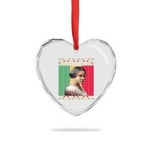 Madam CJ Walker Retro Sunset Heart Crystal Glass Ornament Strong Black Woman Leader TS12 Print Your Wear