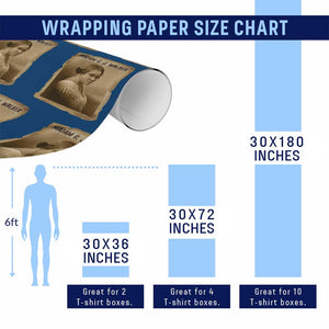 Madam CJ Walker Wrapping Paper Roll Female Empowerment History Gift TS12 Print Your Wear