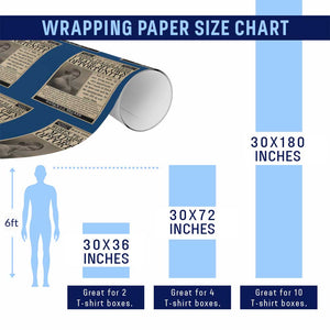 Madam C.J. Walker Wrapping Paper Roll I Made My Own Opportunity TS12 Print Your Wear