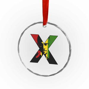 Malcolm X Crystal Glass Ornament African American Heritage Gift TS12 Print Your Wear
