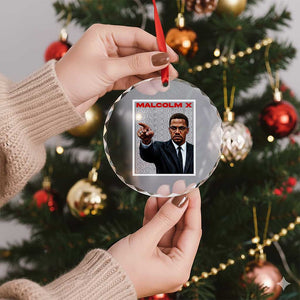 Malcolm X Legend Crystal Glass Ornament African American Activist Legacy TS12 Print Your Wear