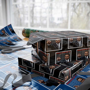 Malcolm X Legend Wrapping Paper Roll African American Activist Legacy TS12 Black Print Your Wear