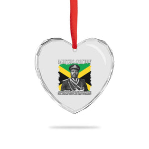 Marcus Garvey Jamaican National Hero Heart Crystal Glass Ornament Pan Africanism History Gift TS12 Print Your Wear
