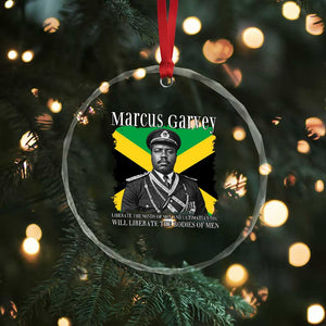 Marcus Garvey Liberation Quote Crystal Glass Ornament Liberate The Minds Of Men TS12 Print Your Wear