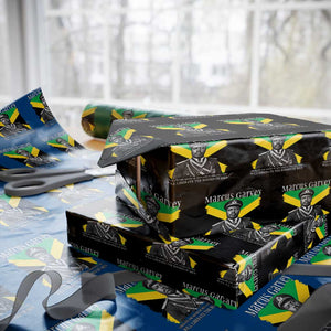 Marcus Garvey Liberation Quote Wrapping Paper Roll Liberate The Minds Of Men TS12 Black Print Your Wear