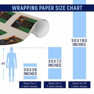 Marcus Garvey Pan African Flag Wrapping Paper Roll A People Without Knowledge Of Their Past Quote TS12 Print Your Wear