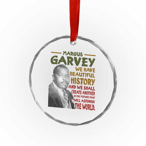 Marcus Garvey Quote Crystal Glass Ornament Black History Month TS10 Print Your Wear