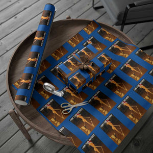 Marcus The Worm I Don't Like This Rock Wrapping Paper Roll TS10 Blue Print Your Wear