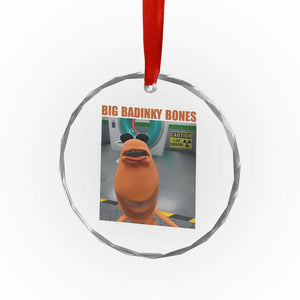 Marcus The Worm Meme Crystal Glass Ornament Big Badinky Bones TS14 Print Your Wear