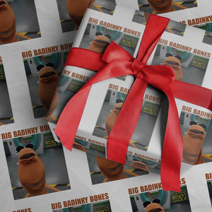 Marcus The Worm Meme Wrapping Paper Roll Big Badinky Bones TS14 White Print Your Wear