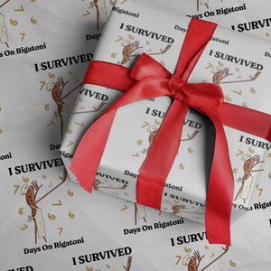 Marcus The Worm Meme Wrapping Paper Roll Funny 67 Six Seven Brain Rot TS14 White Print Your Wear