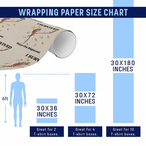Marcus The Worm Meme Wrapping Paper Roll Funny 67 Six Seven Brain Rot TS14 Print Your Wear