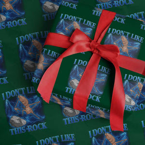 Marcus The Worm Meme Wrapping Paper Roll I Don't Like This Rock Bootleg TS10 Green Print Your Wear