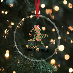 Marcus The Worm St Patricks Day Crystal Glass Ornament I Like This Gold TS14 Print Your Wear