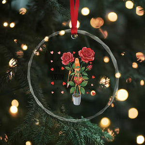Marcus The Worm Valentine Meme Crystal Glass Ornament I Am Senstive TS14 Print Your Wear