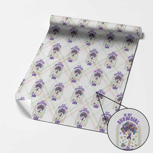 Mardi Gras Queen Wrapping Paper Roll In My Showgirl Era TS14 Christmas Plaid Print Your Wear