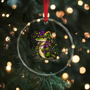 Mardigator Mardi Gras Crystal Glass Ornament Alligator Louisiana New Orleans Party Custume Beads TS10 Print Your Wear