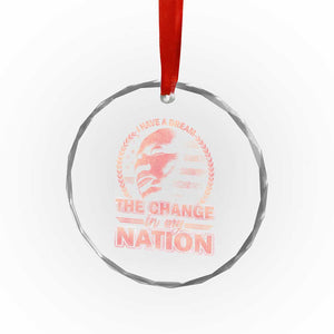 Martin Luther King Crystal Glass Ornament Retro Black History Month Civil Rights TS10 Print Your Wear