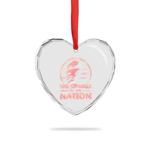 Martin Luther King Heart Crystal Glass Ornament Retro Black History Month Civil Rights TS10 Print Your Wear