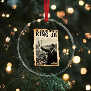 Martin Luther King Jr MLK Day Crystal Glass Ornament TS14 Print Your Wear