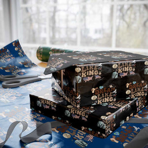 Martin Luther King Jr Wrapping Paper Roll Black History Melanin African American TS14 Black Print Your Wear