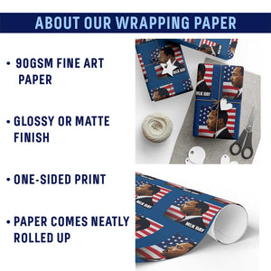 Martin Luther King Jr Wrapping Paper Roll Human Rights TS14 Print Your Wear