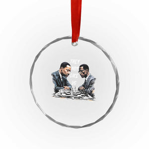 Martin Luther King Malcolm X Crystal Glass Ornament They Not Like Us Black Leaders TS11 Print Your Wear
