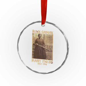 Mary Fields Black Cowgirl Crystal Glass Ornament Vintage African American Western Black History TS10 Print Your Wear