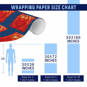 Mason 67 Devil Edit Graphic Wrapping Paper Roll Viral 6 7 Possession Six Seven Meme TS02 Print Your Wear