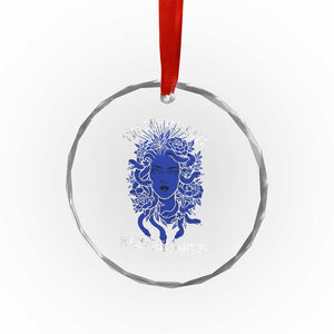 Medusa Feminist Crystal Glass Ornament Womens Rights Mythical Empowerment Graphic TS10 Print Your Wear