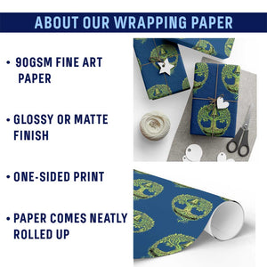 Mental Health Awarenes Wrapping Paper Roll Tomorrow Needs You You Matter TS14 Print Your Wear