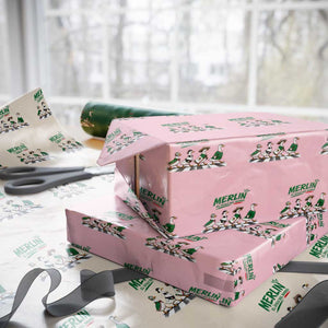Merlin the Ducks Crosswalk Walk Parody Wrapping Paper Roll El Idolo Del Barrio Mexico Duck Soccer Football Fans