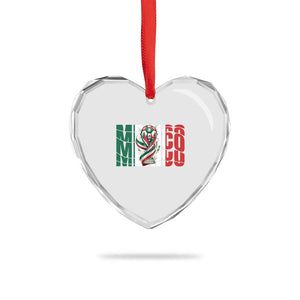Mexico National Soccer Lover World Heart Crystal Glass Ornament Football Fan Gift TS12 Print Your Wear
