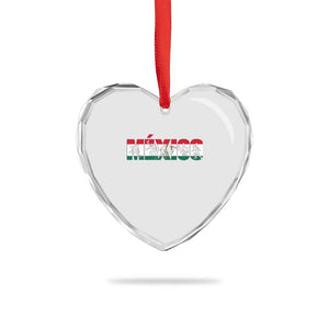 Mexico Soccer Lover Heart Crystal Glass Ornament World Football Fan Gift TS12 Print Your Wear