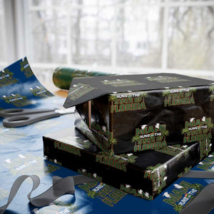 Miami Runs The State of Florida Wrapping Paper Roll FL Miami Dade County 305 Pride TS10 Black Print Your Wear